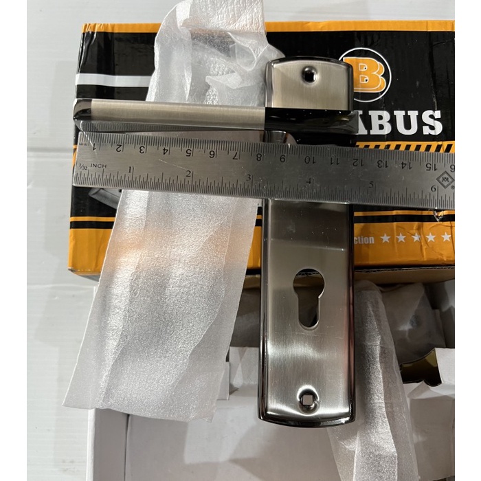 Handle Gagang Kunci Pintu Tanggung Model Kotak Stainless SUS304 BRABUS