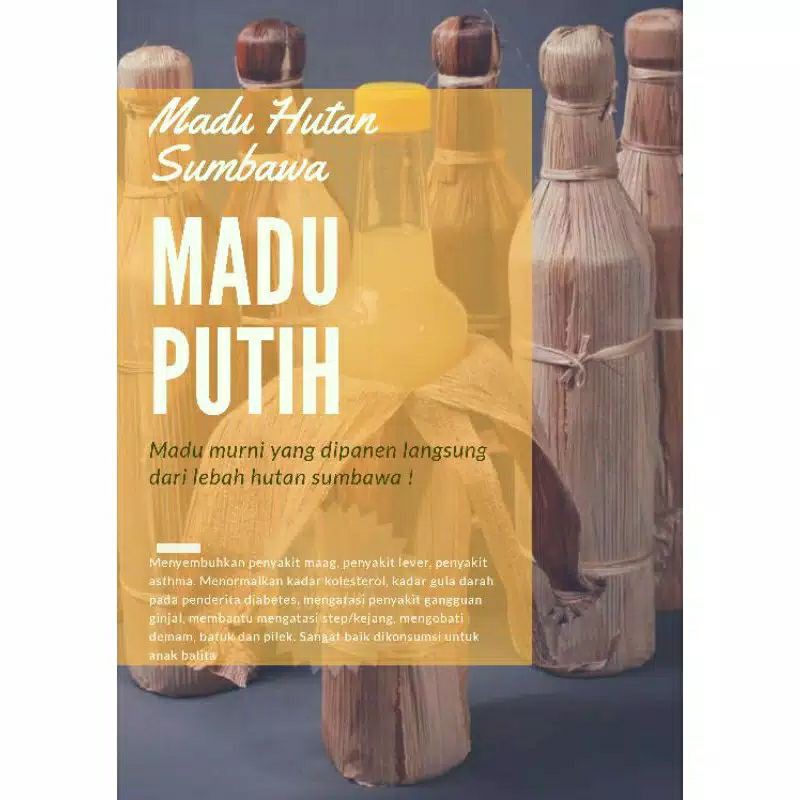 

madu putih asli sumbawa