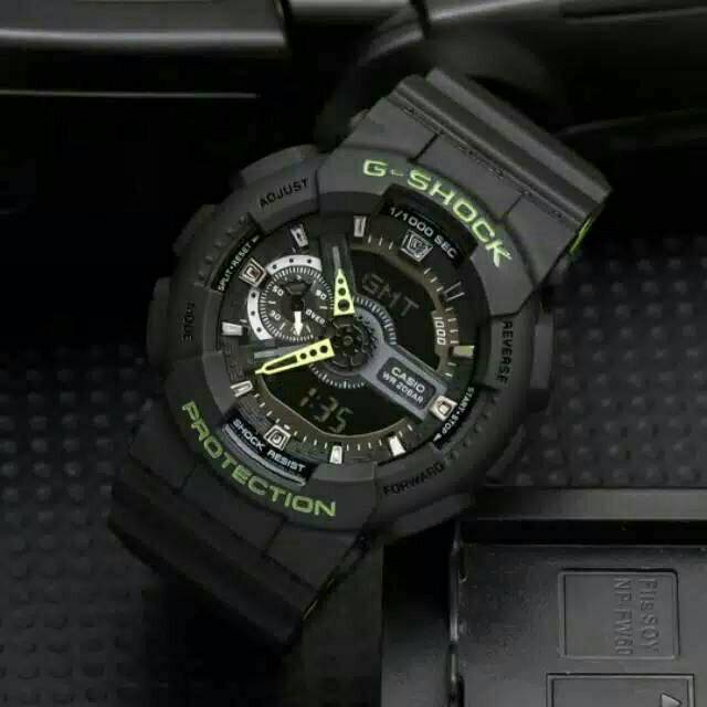 Ready 5 Warna Jam Tangan Pria Casio G-Shock GA110B Strap Rubber