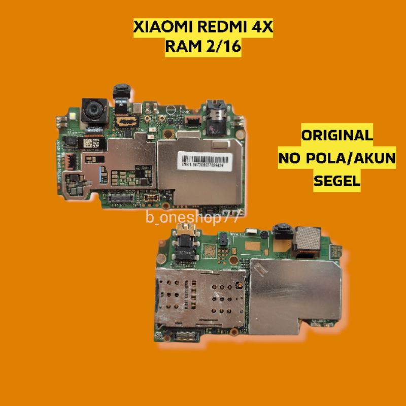 MESIN NORMAL XIAOMI REDMI 4X BEBAS POLA DAN AKUN SEGEL DIJAMIN TESTED 