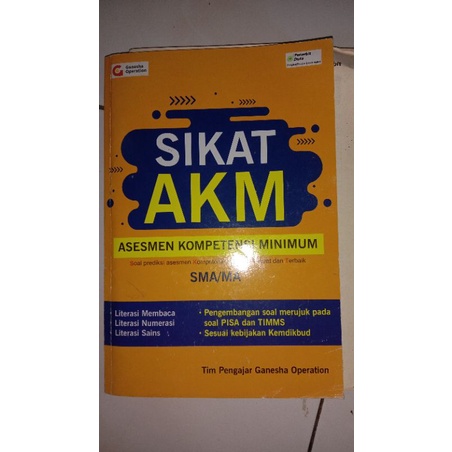 [PRELOVED] BUKU AKM GO