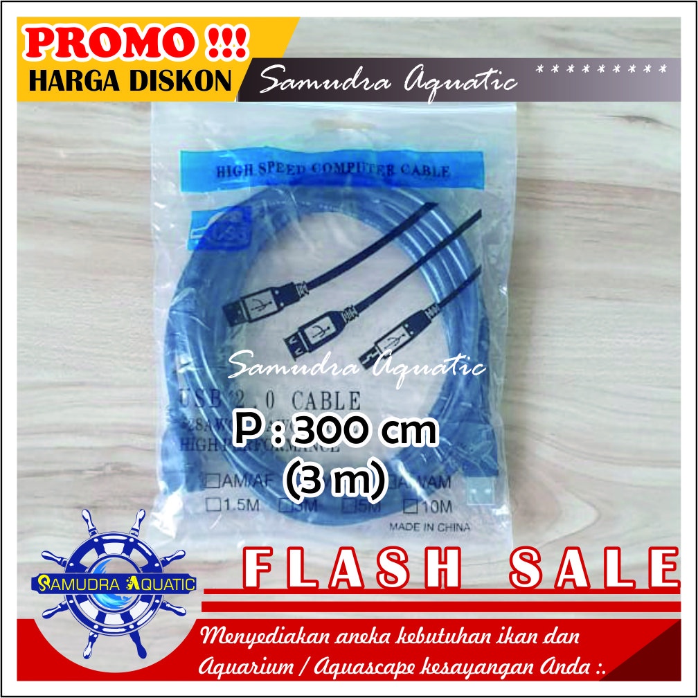 Lampu USB, Lampu Aquarium Aquascape Cupang Ikan Aduan, Lampu USB (Ada Kabel USB dan Adaptor Cas) (GRATIS BUBLE WRAP)