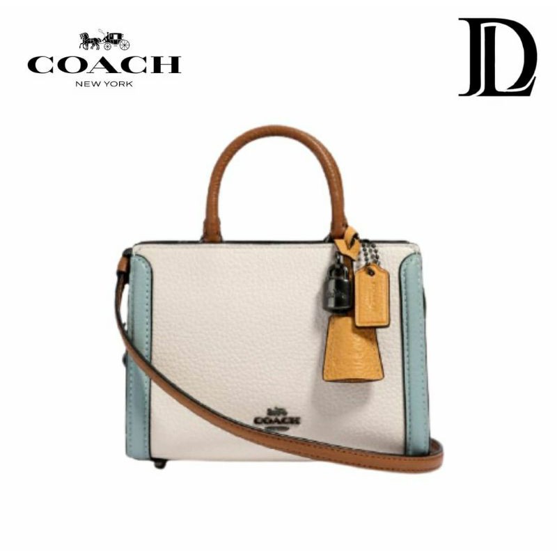 Coach Micro Zoe Crossbody in Colorblock
