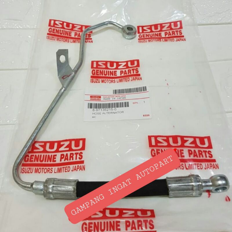 Selang Hose Alternator Selang Hose Oil Blower Alternator Dinamo Cas Isuzu Panther 2500cc 2.5 2500 cc