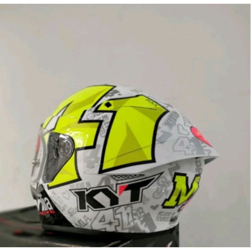 HELM KYT TT COURSE REPAINT ESPARGARO 2021