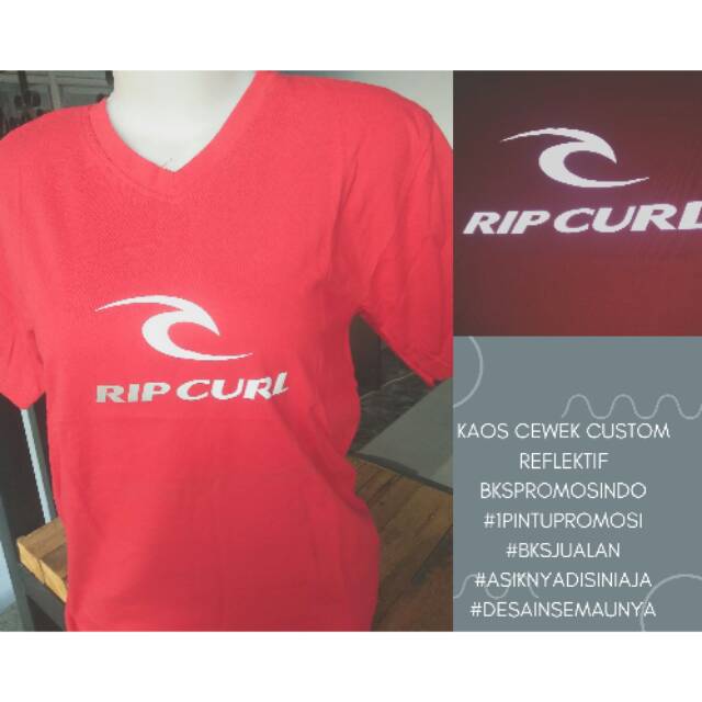kaos custom reflektif