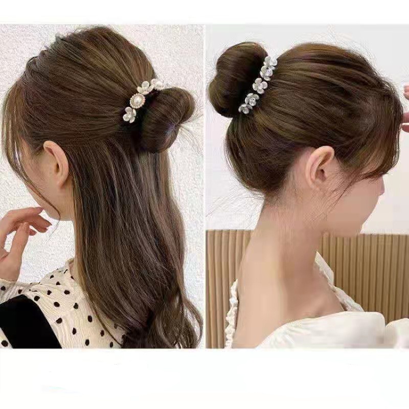 cod☜☞ready Ikat Jepitan Rambut Sanggul Hair Bun Tie Kawat Jepit Korea Fashion Klip Aksesoris Cewek lagilaku