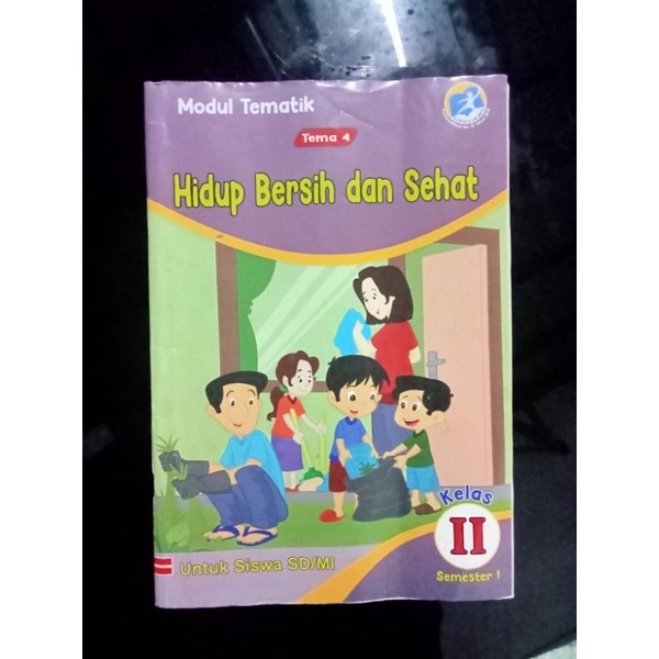 Buku Tematik LKS Siswa SD/MI Kelas 2 Tema 4 - Preloved Buku Bekas