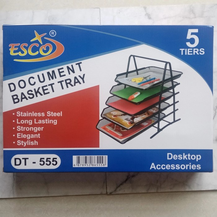 

READY Document Tray 5 Tingkat Document Organizer Rak Kertas File TERMURAH