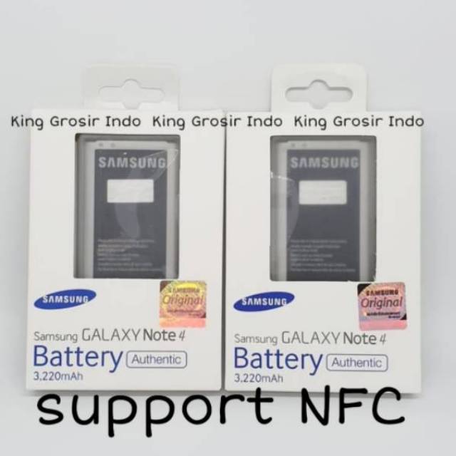 Baterai Samsung Galaxy Note4 N910 Support NFC Original SEIN 100% Battery Batre Galaxy Note 4 N910