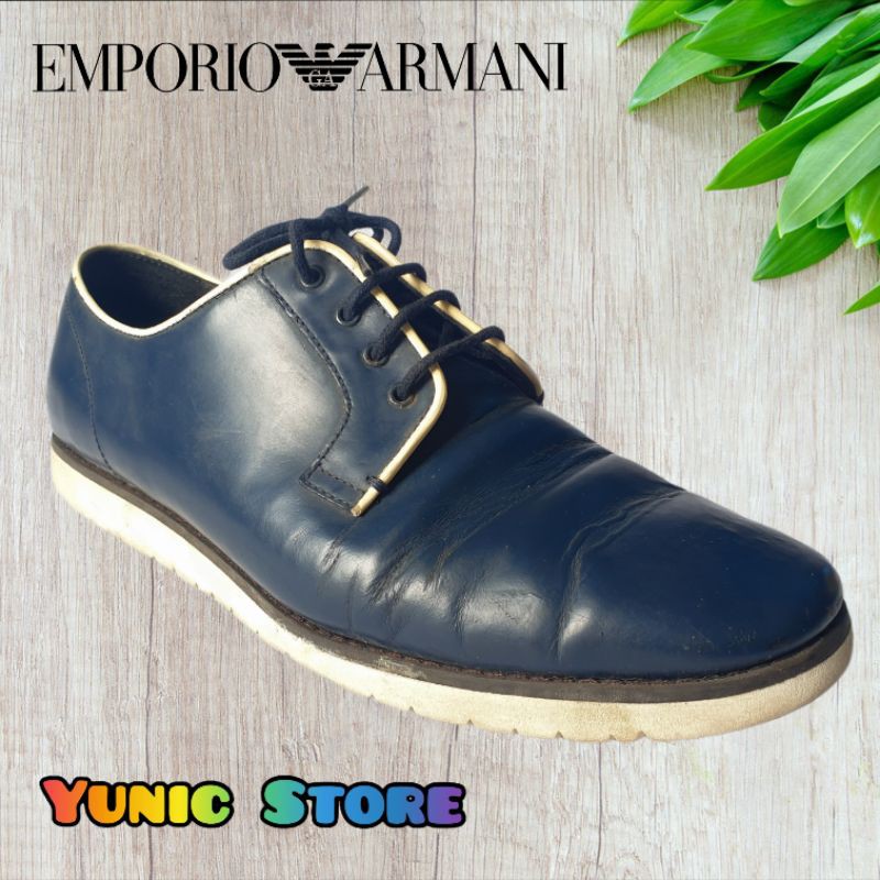 Sepatu Emporio Armani Blue - 42