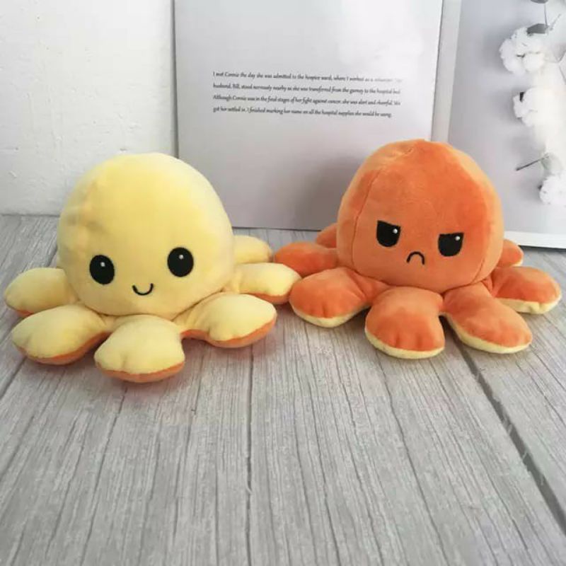 Boneka Gurita Bolak Balik