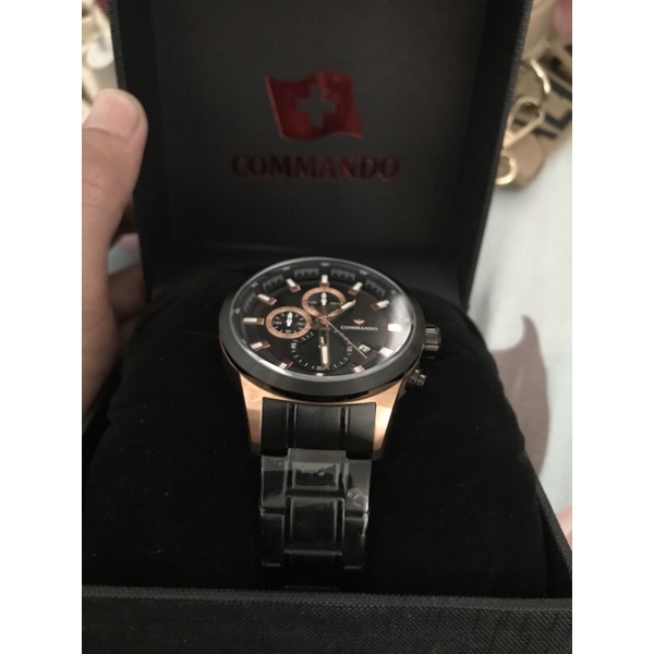 Jam Tangan Commando C7003G Original