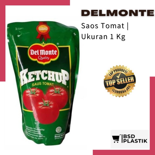 

Delmonte Saus Tomat Sauce Saus Delmonte Saos Delmonte kemasan Refill Saos Tomat Delmonte Ukuran 1Kg