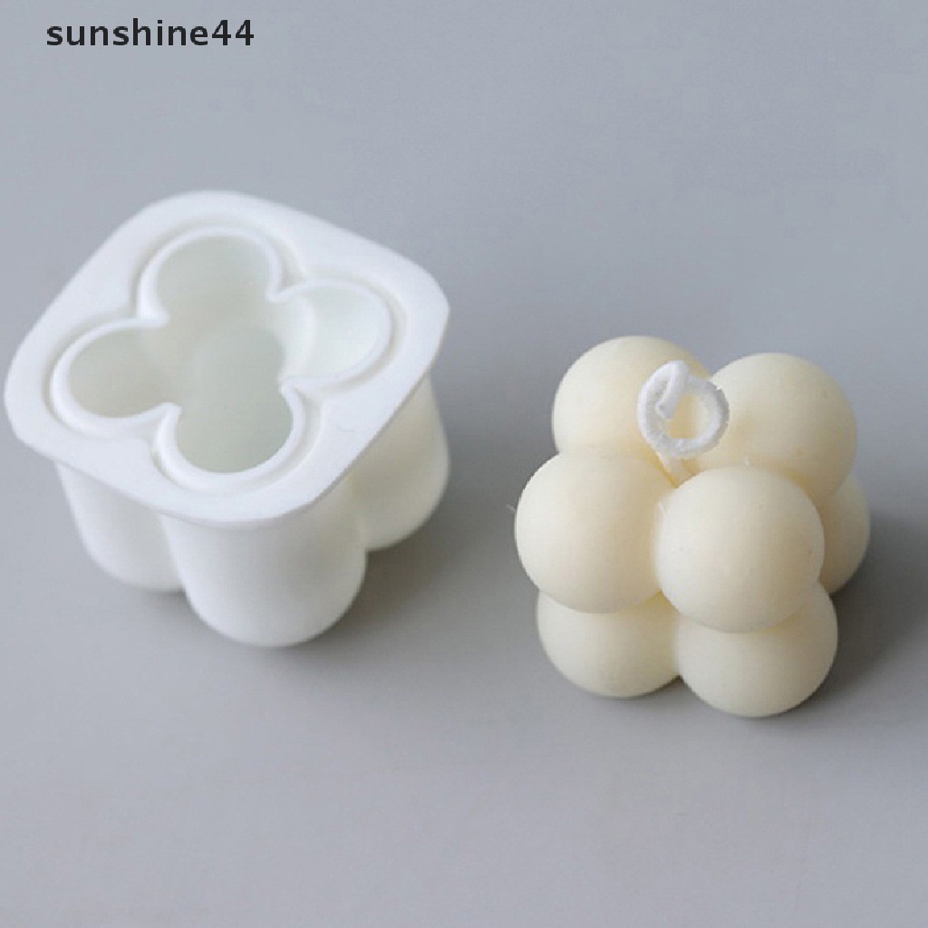 Sunshine Cetakan Lilin / Es Batu 3D Handmade Bahan Silikon Anti Lengket