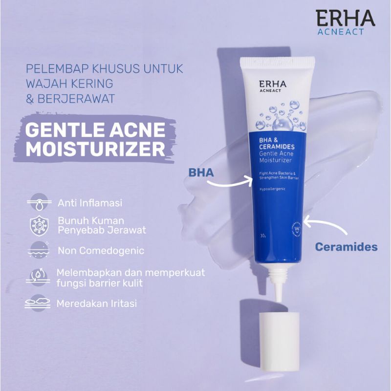 Erha acne gentle moisturizer