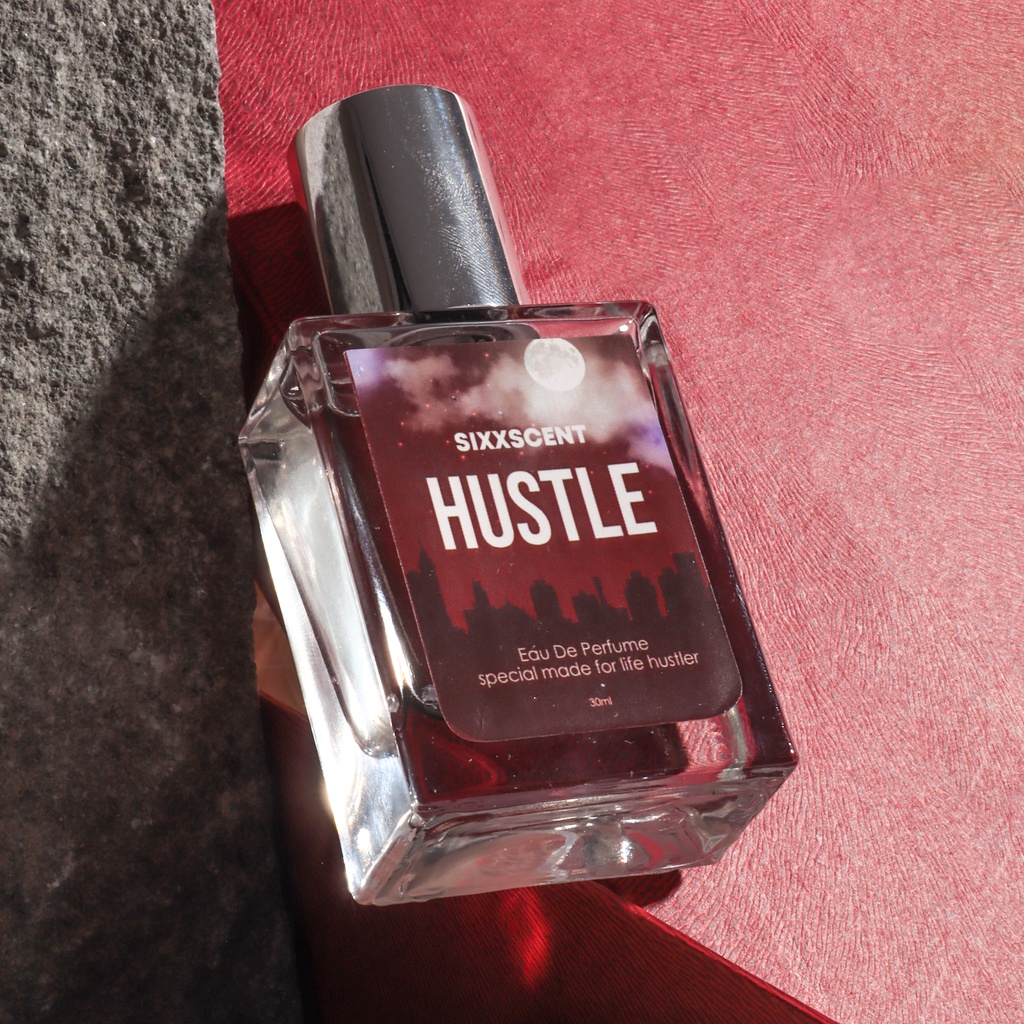 Parfum Hustle Survival Hornee Sugar Daddy Cowok Cewek Unisex Eau de Perfume Wangi Tahan Lama