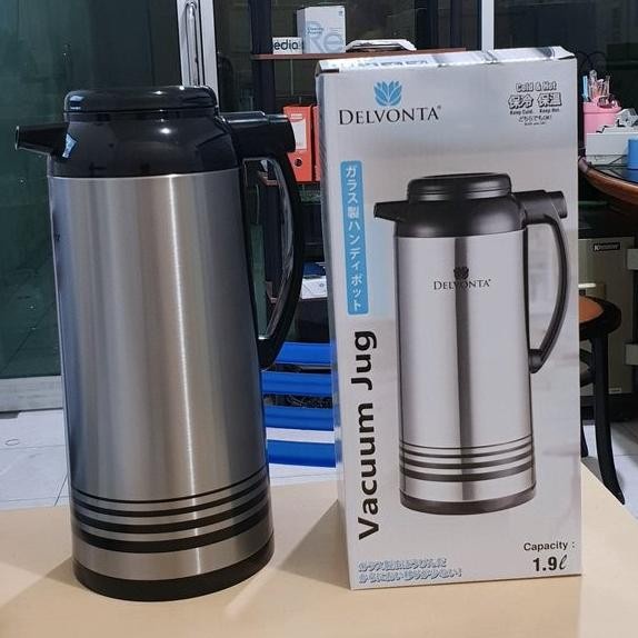 Termos Thermos Tremos Teremos Air Panas Dingin merk Sigma & Delvonta Vacuum Water Jug Bodi Stainless