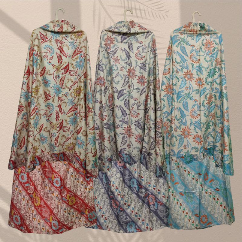 Mukena Batik Jumbo Premium