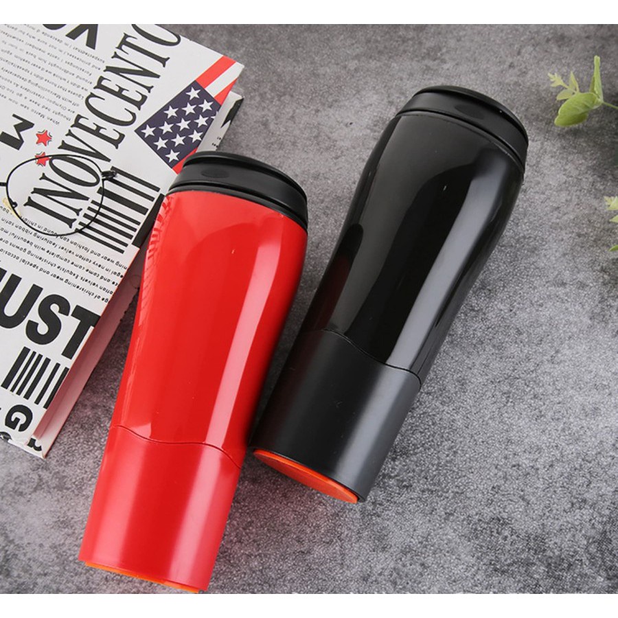 SKIKI91 - Mighty Mug Tumbler Botol Termos thermos minum Anti Tumpah Senggol