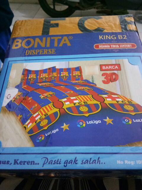 Sprai Bonita Motif Barca 3d Ukuran 180x200(king B2)