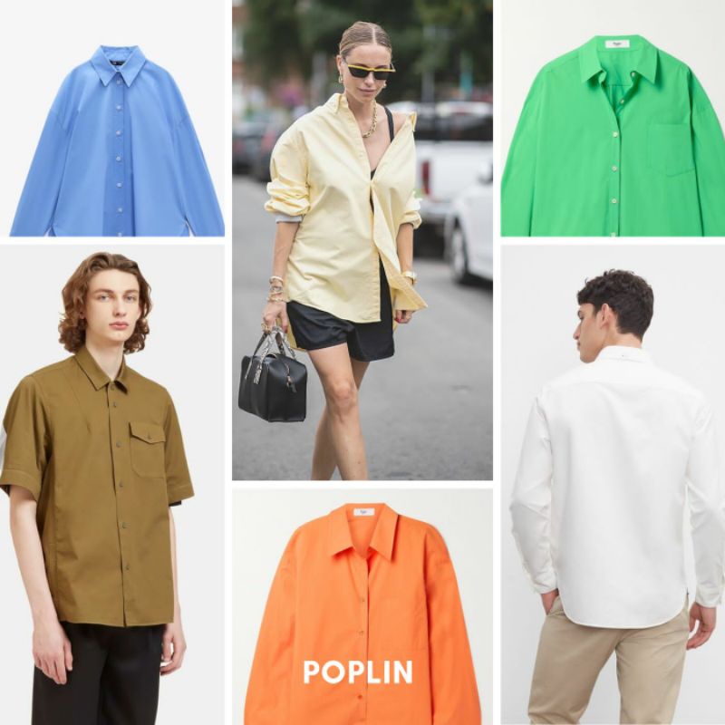 BAHAN KAIN CATTON POPLIN IMPORT