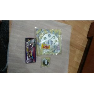 gear set sss rantai warna supra x 125 kharisma