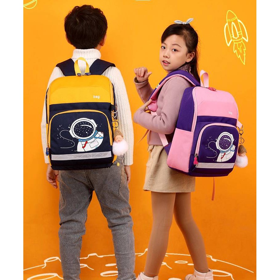 Gtf - Tas Ransel Anak Sekolah Backpack Karakter Astronot Populer 2024 Tas Sekolah Anak Lucu Tas Sekolah Anak Tk Paud Sd Fashion Korea Stylish