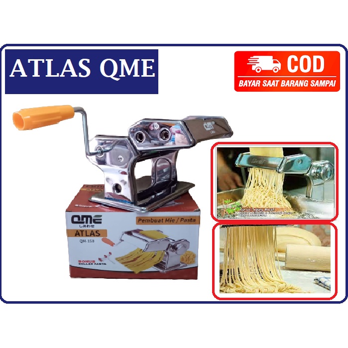 ATLAS Alat gilingan Mie Ampia pasta maker QME-AXLO atlas Q150 BERGARANSI RESMI