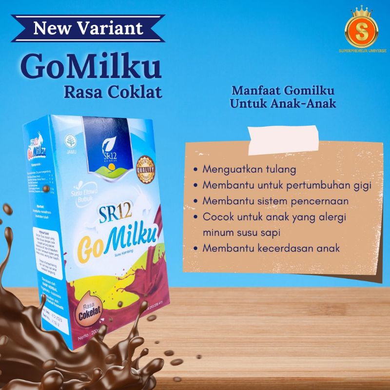 

GOMILKU SUSU KAMBING ETTAWA SR12