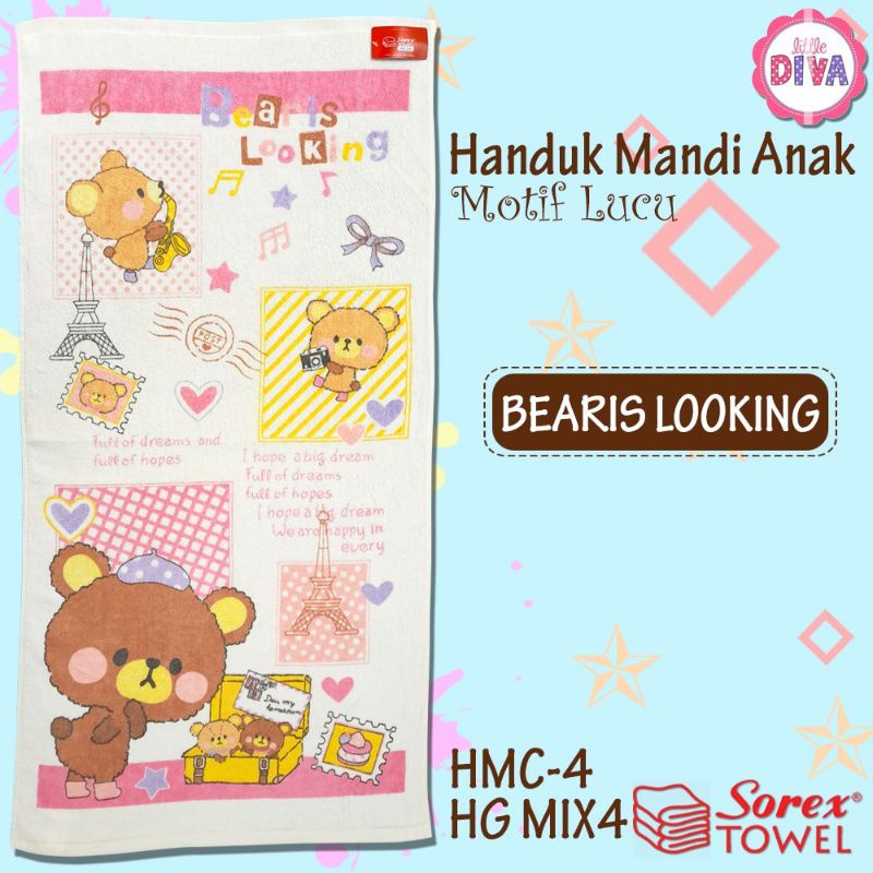 Handuk Bayi | Handuk Anak | Sorex Towel 100 x 50