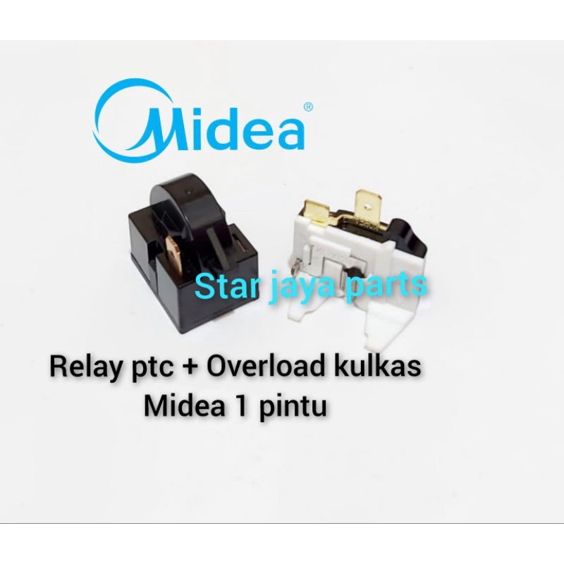 Relay overload kulkas Midea 1 pintu