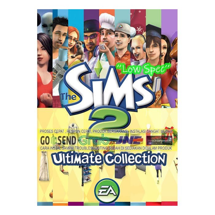 Jual Eksklusif THE SIMS 2 ULTIMATE COLLECTION CD DVD GAME PC GAMING PC ...