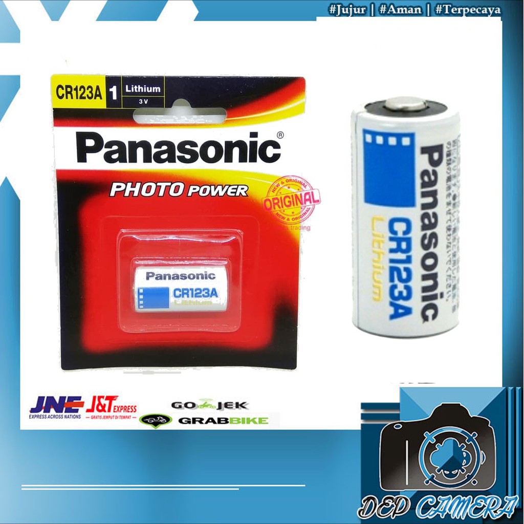 Jual Baterai Panasonic Cr123a 3v Lithium Battery Cr 123a Photo Power