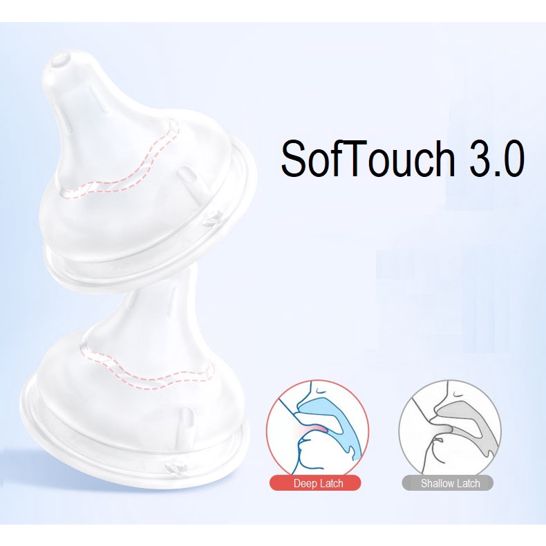 Pigeon 240ml PPSU Fun Series Bottle with Handle Nipple 3.0 SofTouch