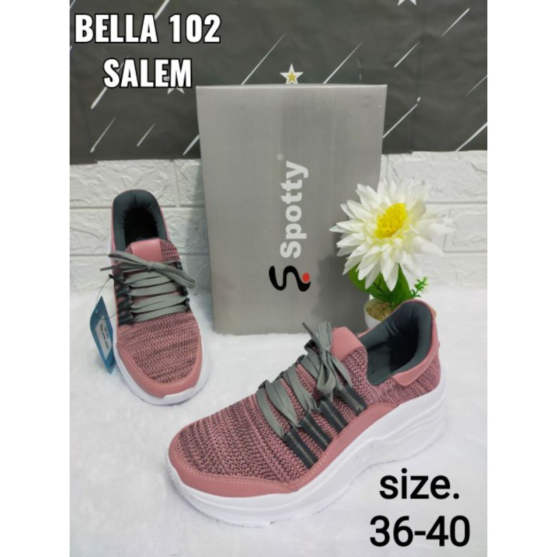 sepatu sport spotty wanita 10lusin