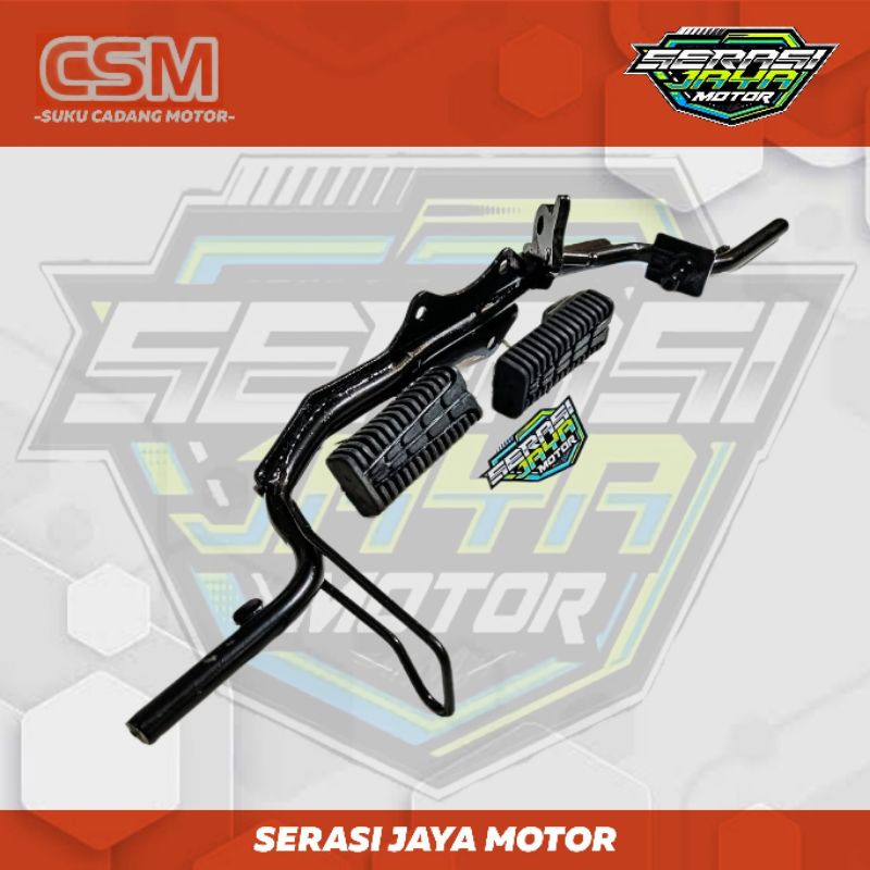 BESI STEP BARSTEP DEPAN PLUS KARET STEP DEPAN JUPITER MX NEW 5 SPEED / MX NEW DOUBLE DISC