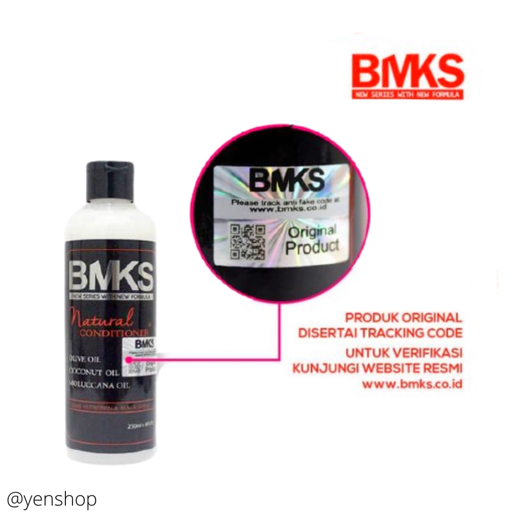 BMKS Black Magic Natural Conditioner Penyubur Rambut Setelah Keramas - 250ml