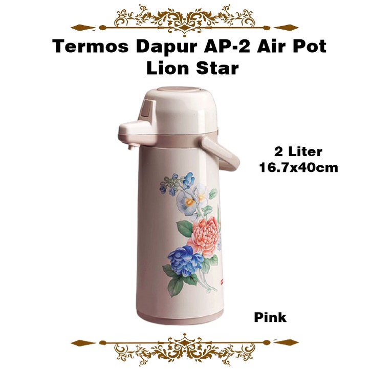 Termos Dapur AP-2 Air Pot  Lion Star 2 Liter