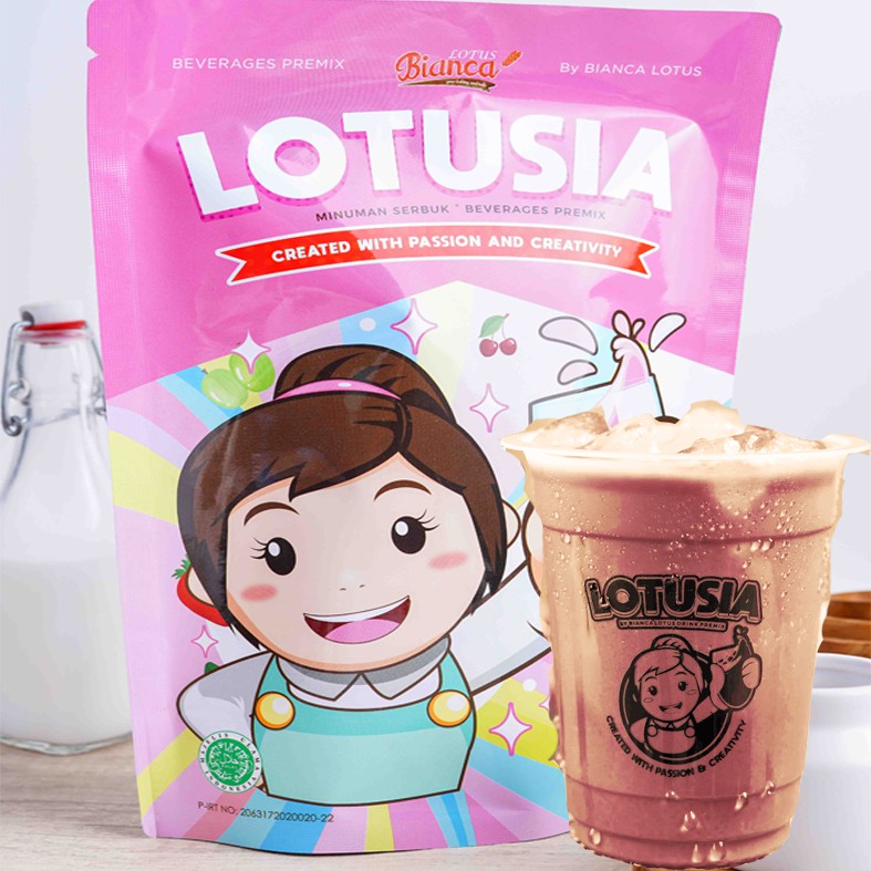 1 kg LOTUSIA Cappuccino Drink Premix