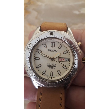 SEIKO KINETIC Scuba cal 5M43-OC30 JDM Jam Tangan Pria second preloved