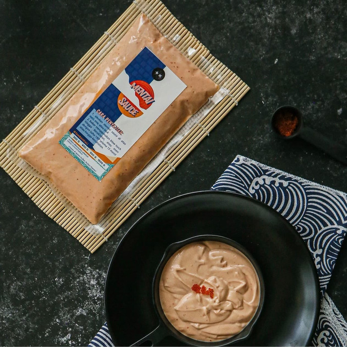 

Best Seller - Mentai Sauce 1,5Kg (Double Tobiko/Pedas) - Pedas, Single Tobiko