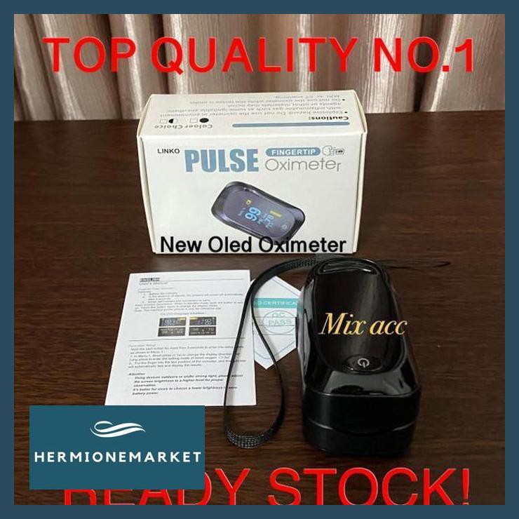 H1 Fingertip Pulse Oximeter Alat Ukur Kadar Oksigen Spo2