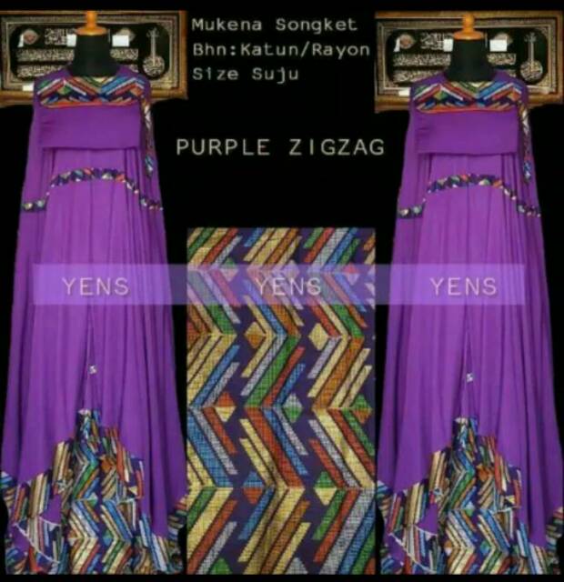 Mukena Bali songket Salsabila