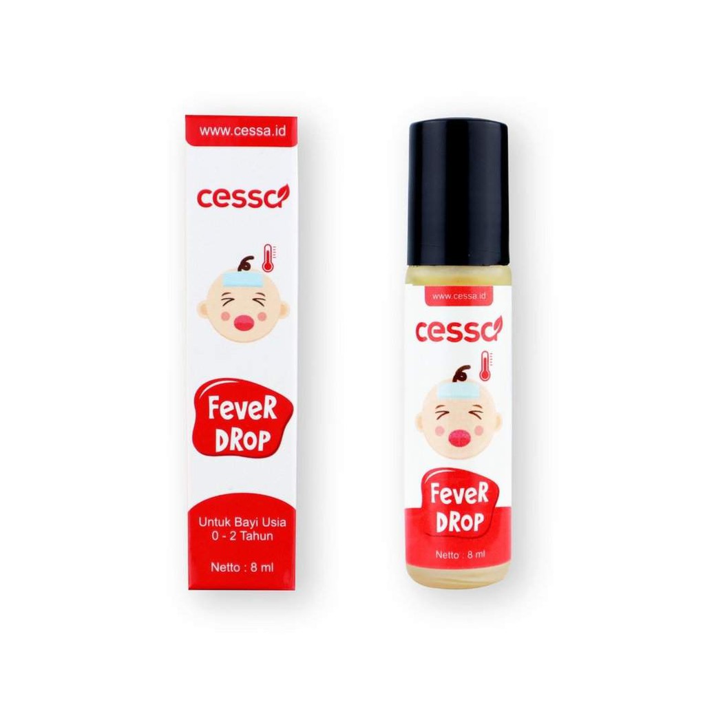 Cessa Fever Drop 8ml - Essential Oil  Penurun Demam