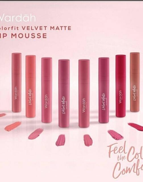 WARDAH COLORFIT VELVET LIP MATTE ORIGINAL 100%