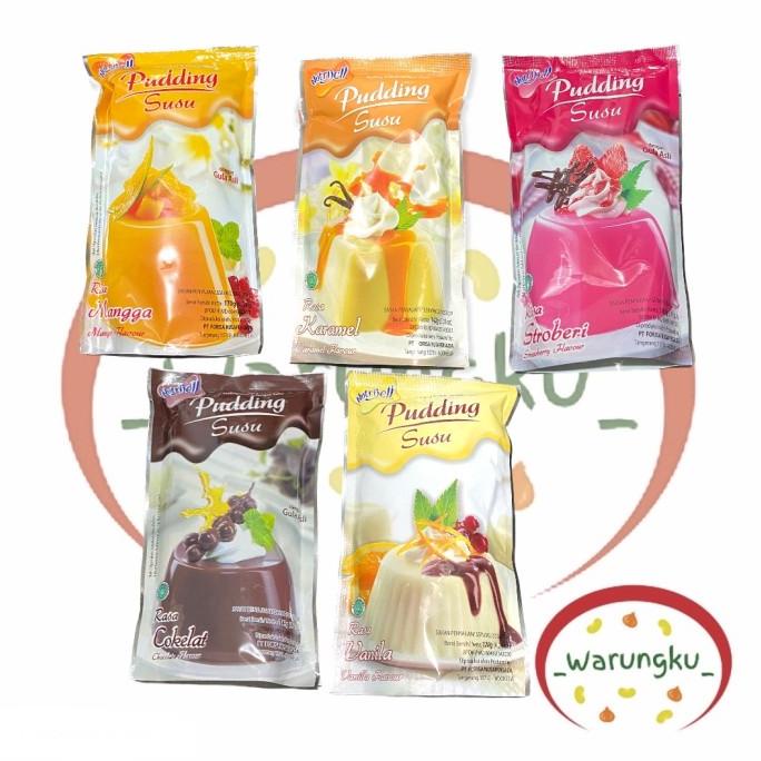 

PUDDING Susu Nutrijell Puding Instant Aneka Rasa Nutrijel HEMAT Kode 1170