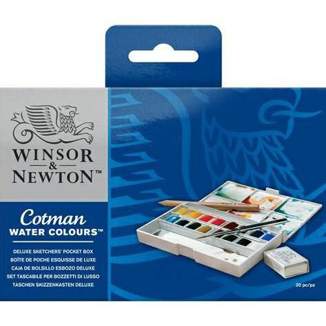 

cat air cotman deluxe set winsor and newton