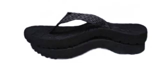 LAGI PROMO !!! sandal jepit gunung hitam polos dan motif |sandal outdoor|sandal adventure.-3