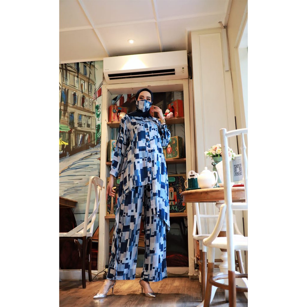 Tunik  Setelan A08 Lutfhia 2 by glamz